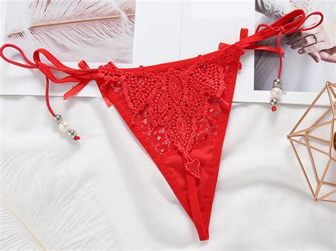 redhead panties|Womens Red Thong Panties